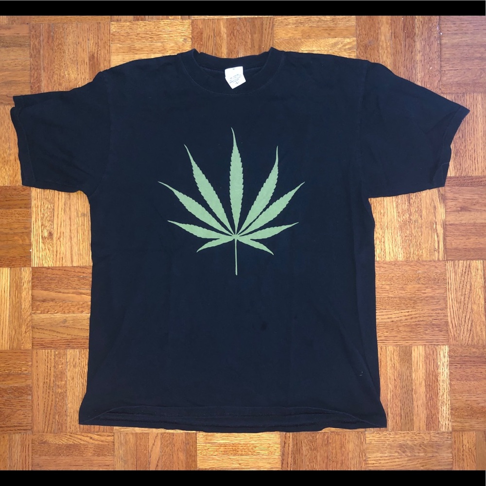 Maryjane W33d Cannab15 420 Potleaf Tshirt Large